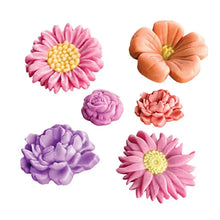 Cake Craft Silicone Mould - Assorted Flowers