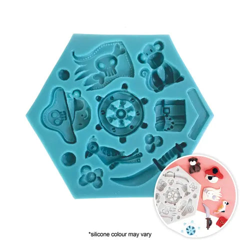 Cake Craft Silicone Mould - Pirates Bounty