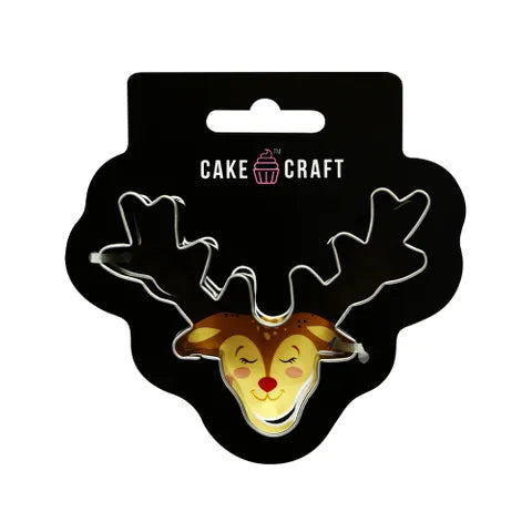 Cookie Cutter - Cake Craft - Reindeer Face.
