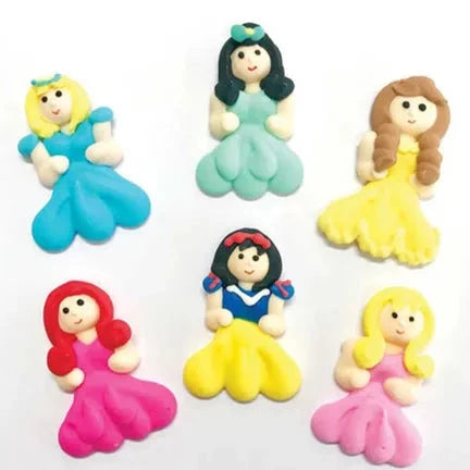 Handcrafted Sugar Decorations - Disney Princess.
