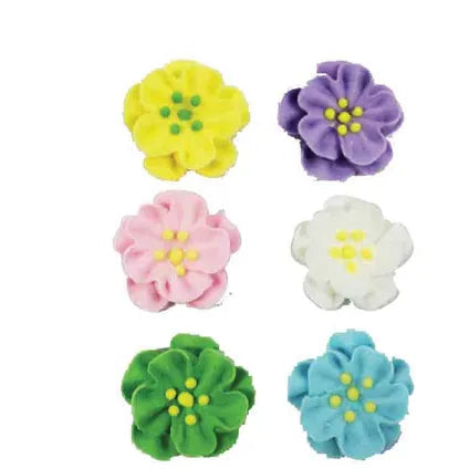 Handcrafted Sugar Decorations - Mini Dainty Bess Sugar Flower Assorted.
