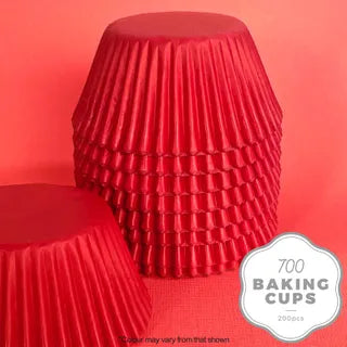 Cake Craft 700 Paper Baking Cup - 200PK - Assorted Colours