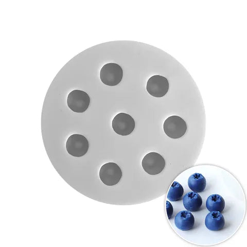 Cake Craft Silicone Mould - Blueberries