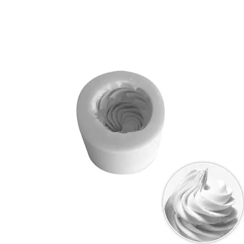 Cake Craft Silicone Mould - Piped Swirl Topper