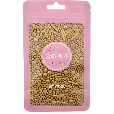 Sprink'd Gold Metallic Mix 60g