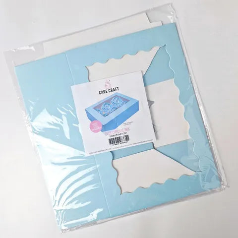 Cake Craft 6 Hole Cupcake Box - Blue