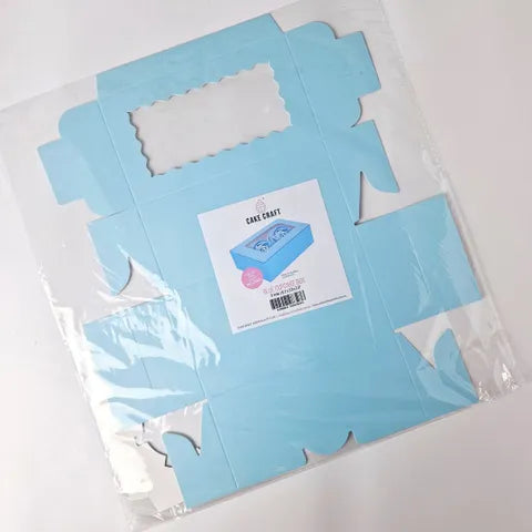 Cake Craft 2 Hole Cupcake Box - Blue