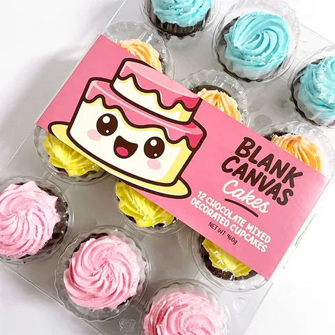 Blank Canvas Cakes - Iced Ready made Cakes and Cupcakes