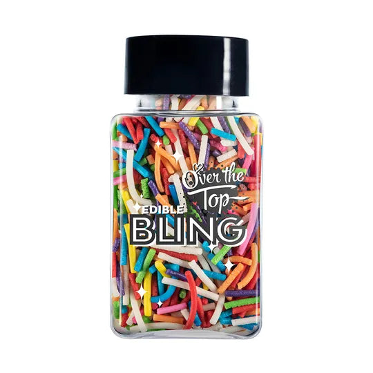 OTT Bling Jimmies Rainbow Sprinkles 60g