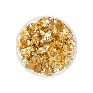 Over The Top Edible Bling Gold Leaf Flakes - 2g