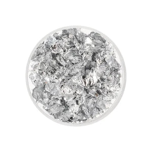 Over The Top Edible Bling Silver Leaf Flakes - 2g