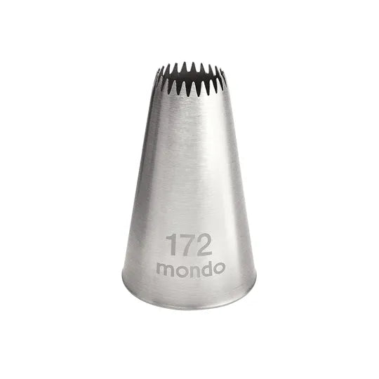 Mondo - Piping Tip - #172 - S/S - Open Star