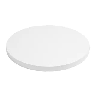 Mondo 12MM Round White Drum Cake Board - Assorted Sizes