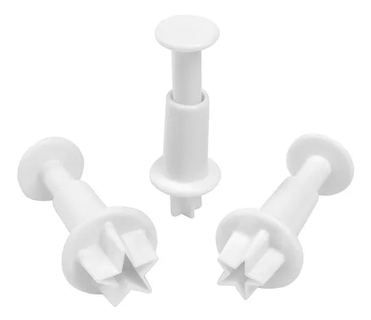 3PC Mondo - Star Plunger Cutter Set