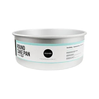 Mondo - 4" Deep Round Cake Pan / Tin - Assorted Sizes