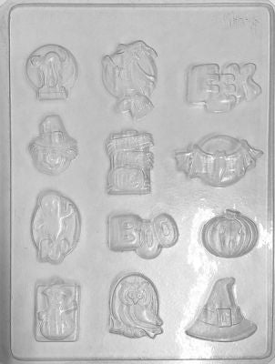 Assorted Halloween Chocolate Mould