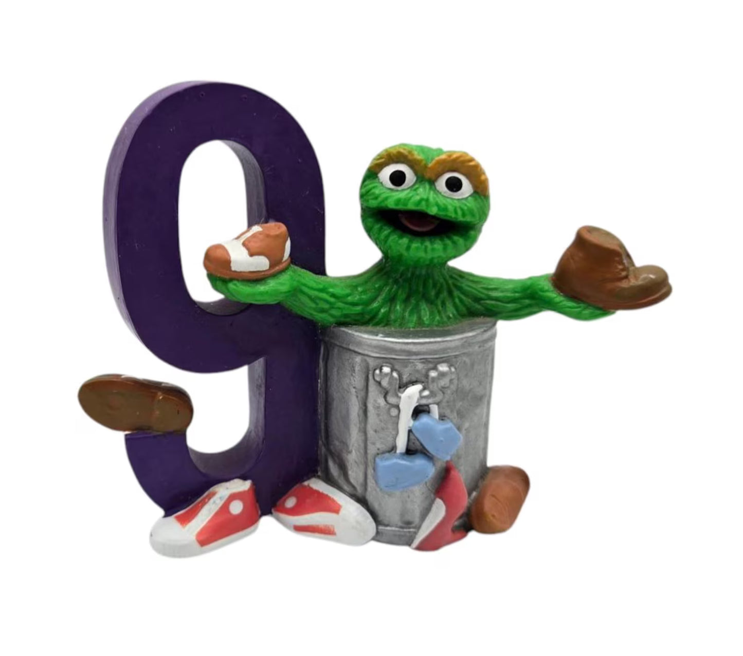 Sesame Street Figurines With Numbers - Assorted