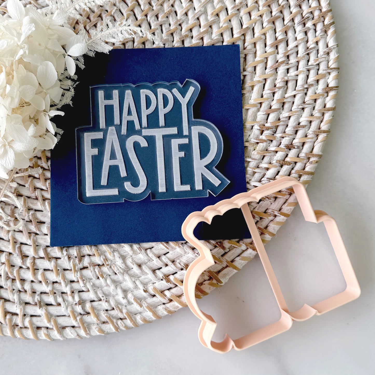 Little Biskut - Happy Easter Text Set