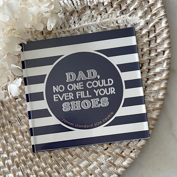 Little Biskut Debosser - Dad, No One Could Ever Fill Your Shoes.