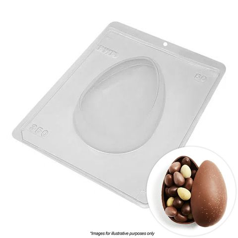 BWB | SINGLE SMOOTH EGG MOULD 350G (1) | 3 PIECE