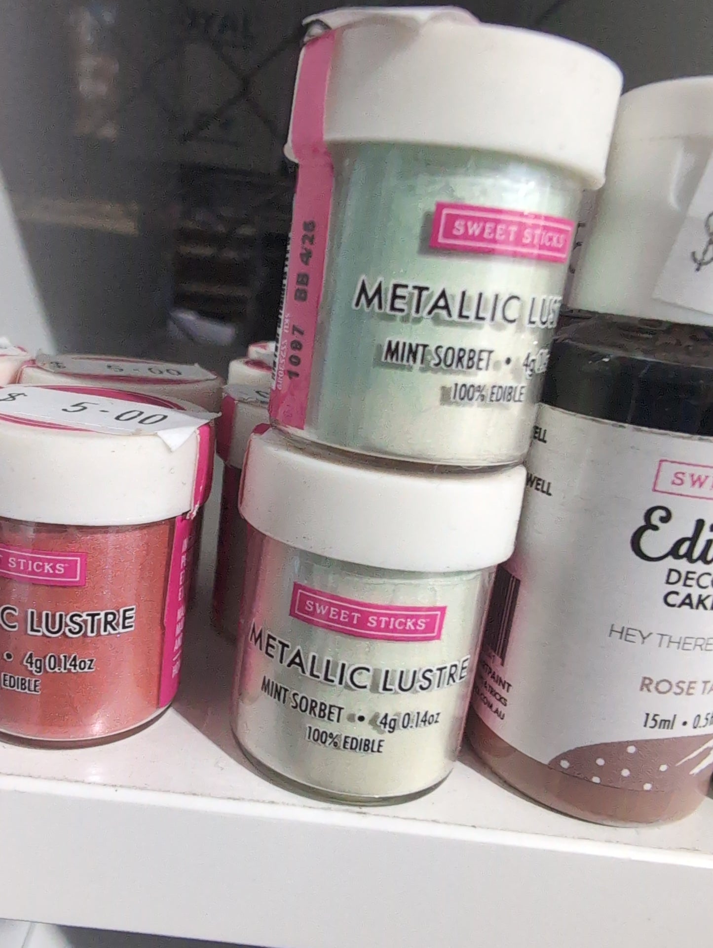 Sweet Sticks Metallic Lustre - Mint Sorbet 4ml *past b/b*
