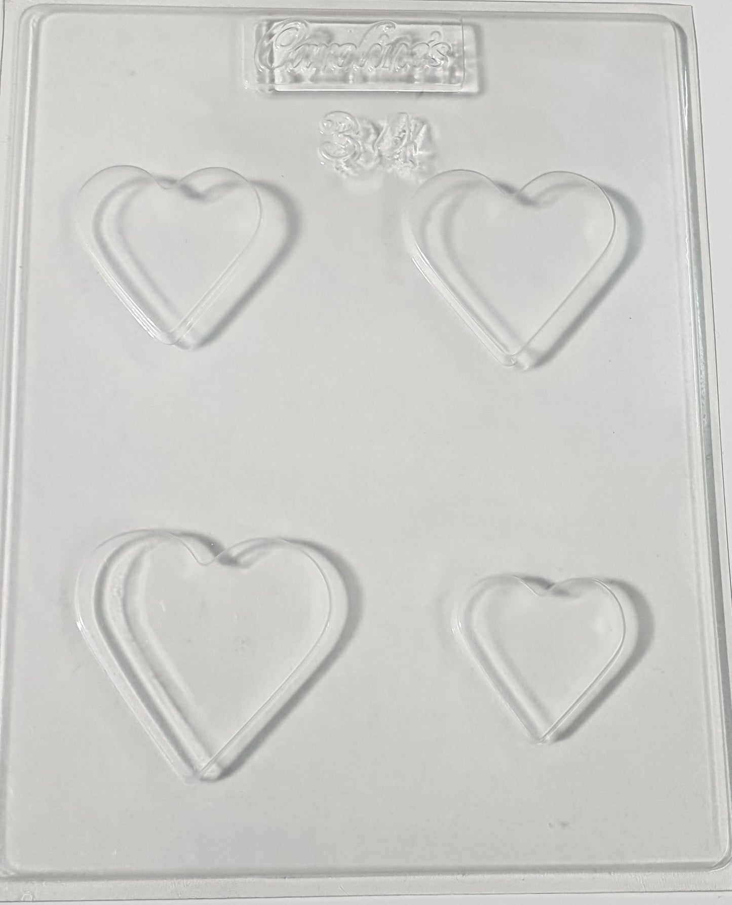 Chocolate Mould - Assorted Size Hearts