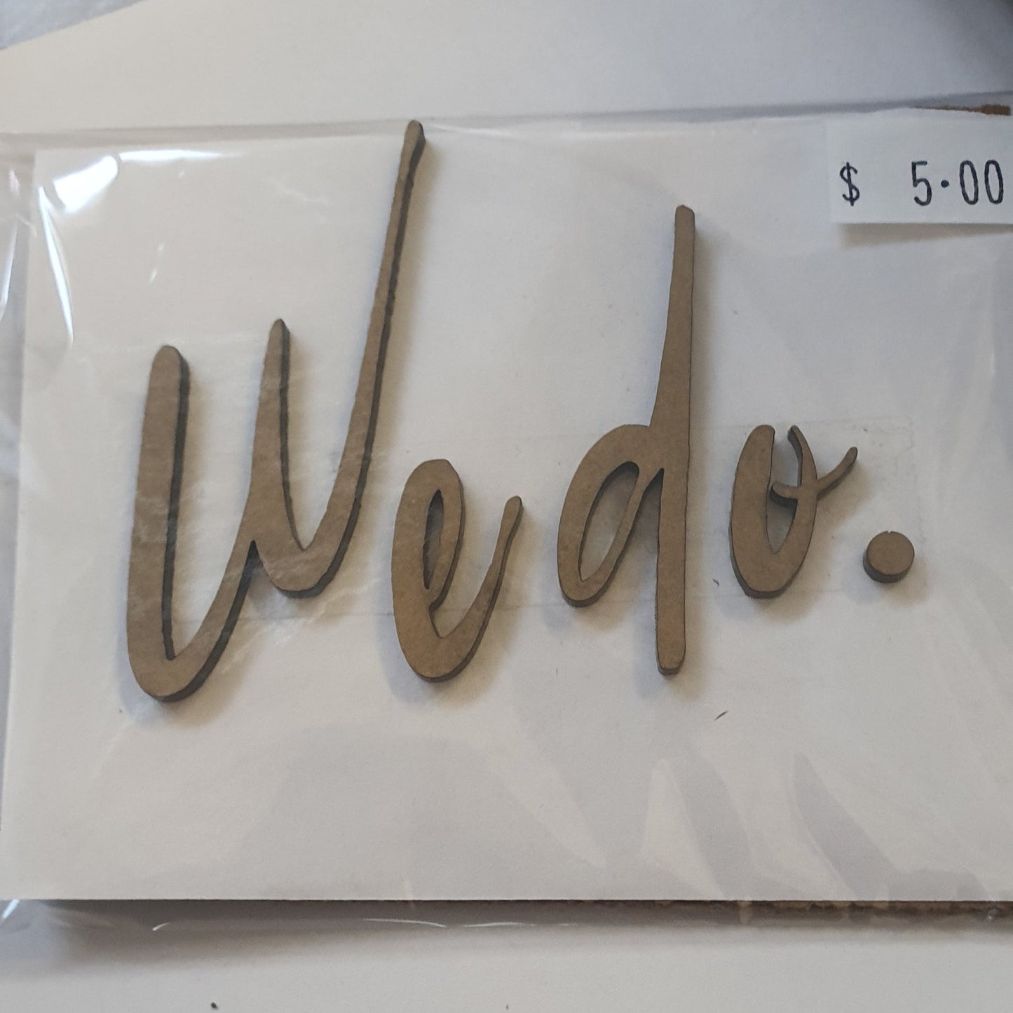 Acrylic Fropper / Lettering - Black - We do