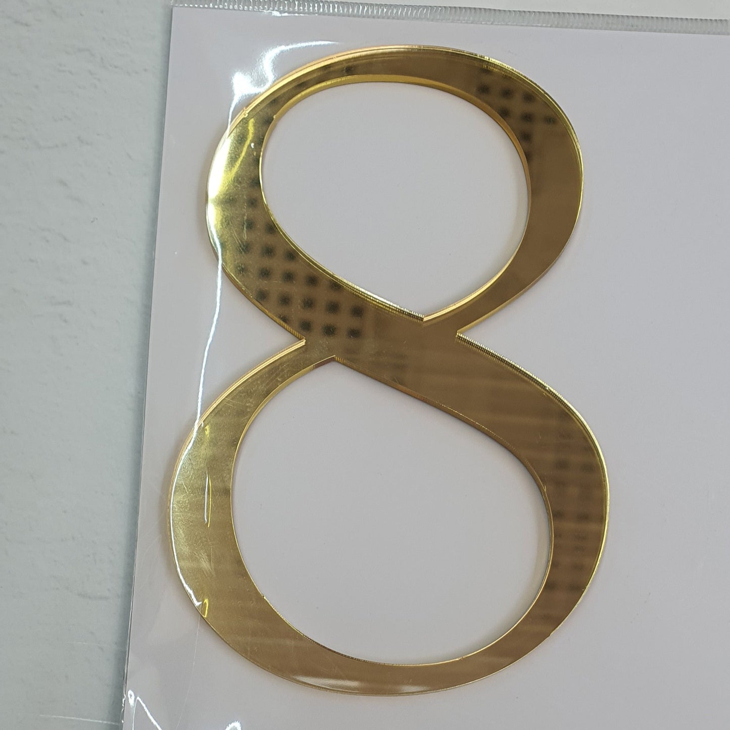 Number 8 Gold Cake Fropper