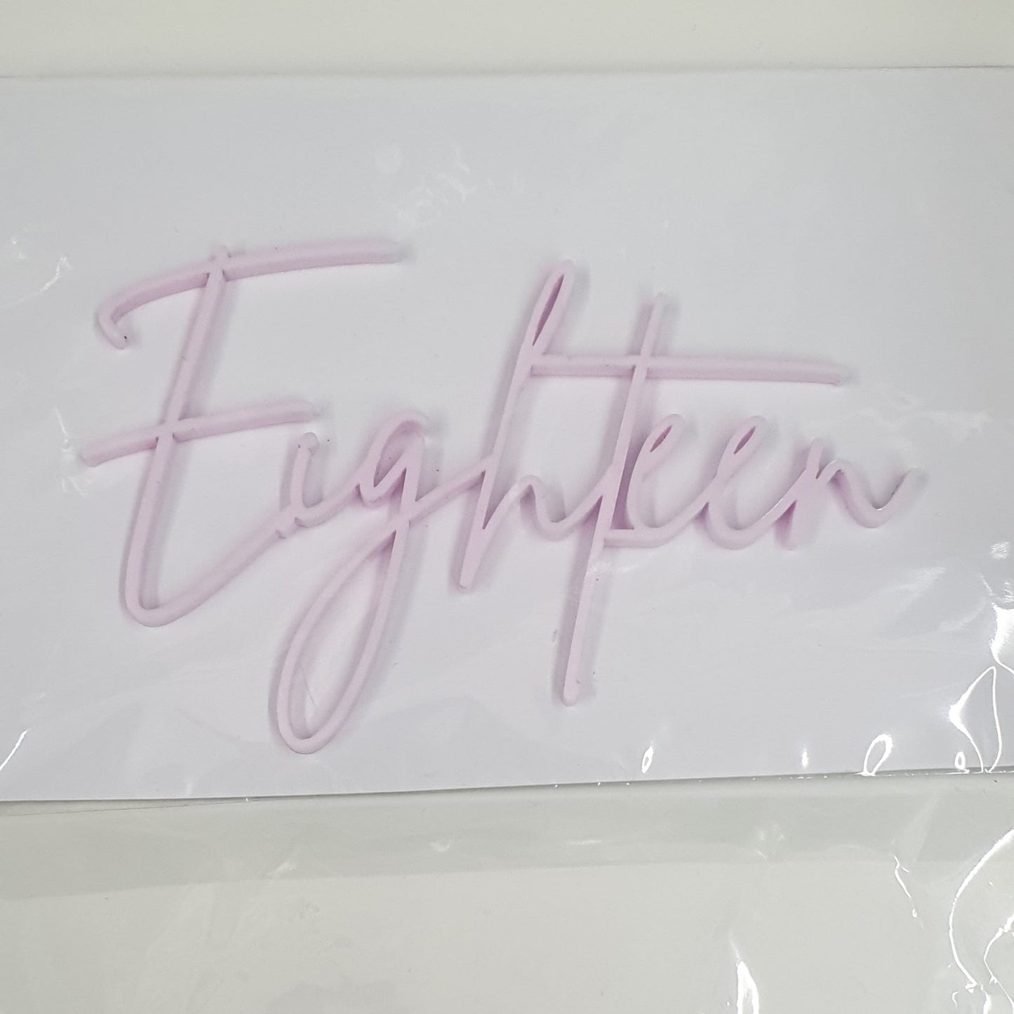 Acrylic - Eighteen Fropper - Light Pink