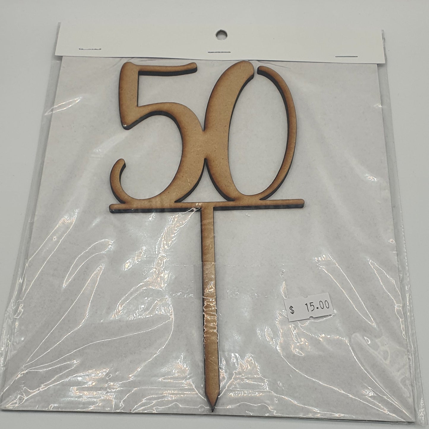 Assorted Number Toppers