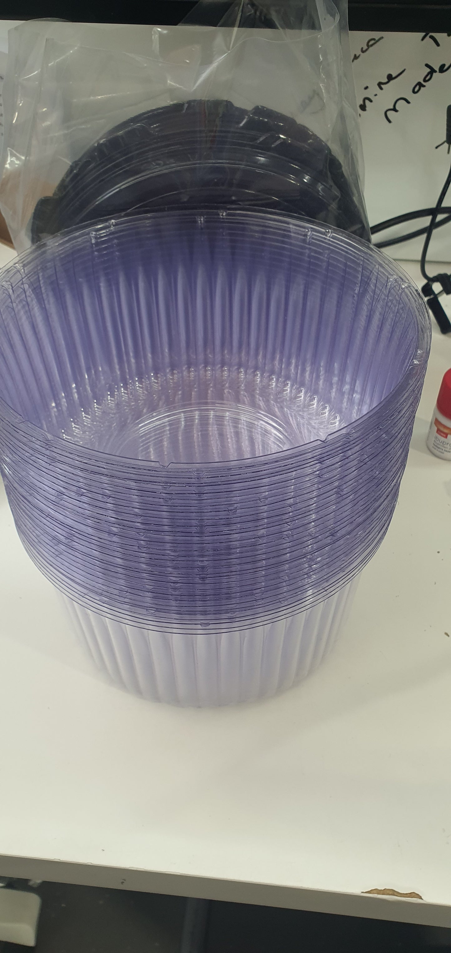 Clear Round Dome Cake Containers