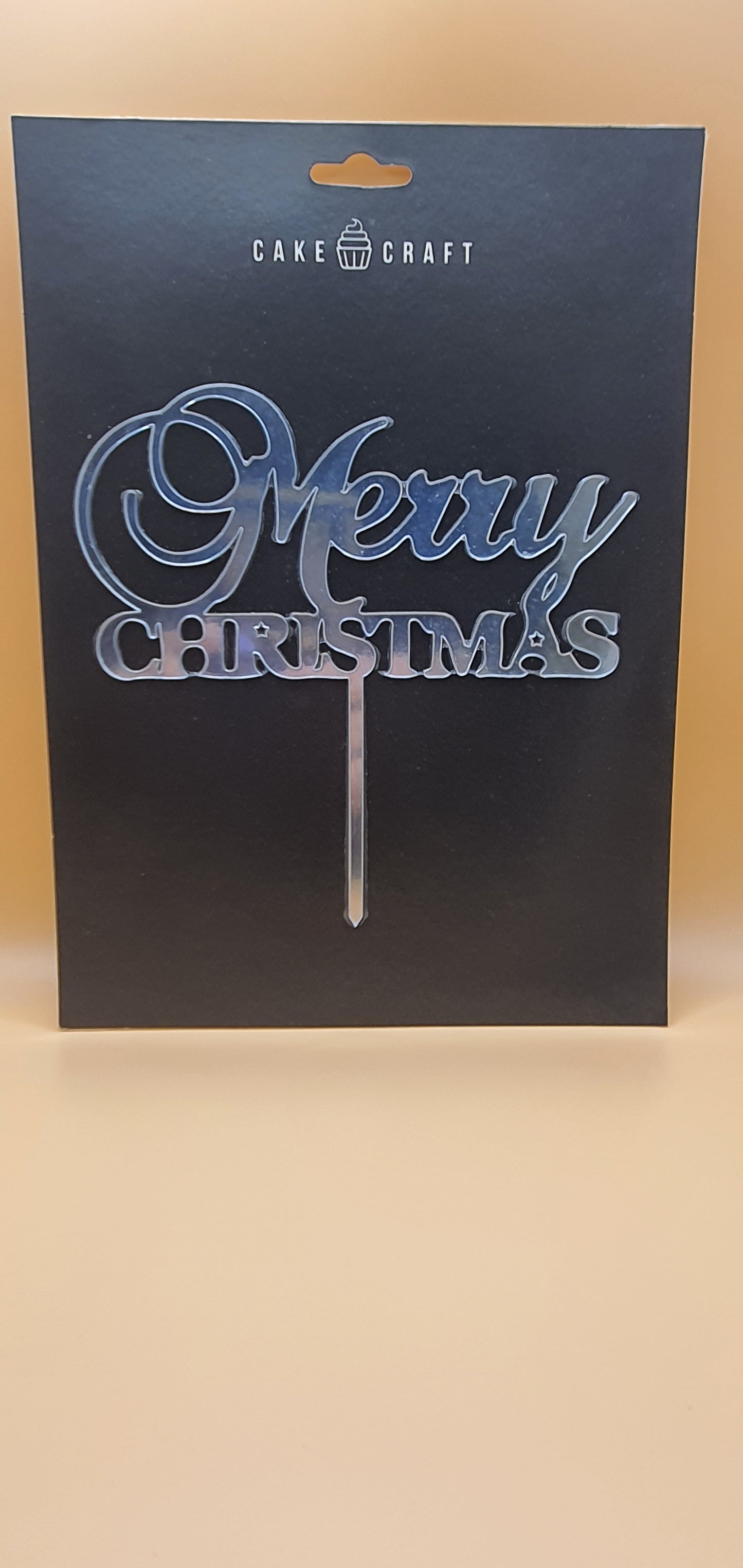 Cake Craft Merry Christmas Cake Topper