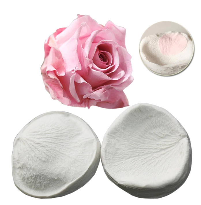 Silicone Mould - Small Rose Petal Veiner - S295