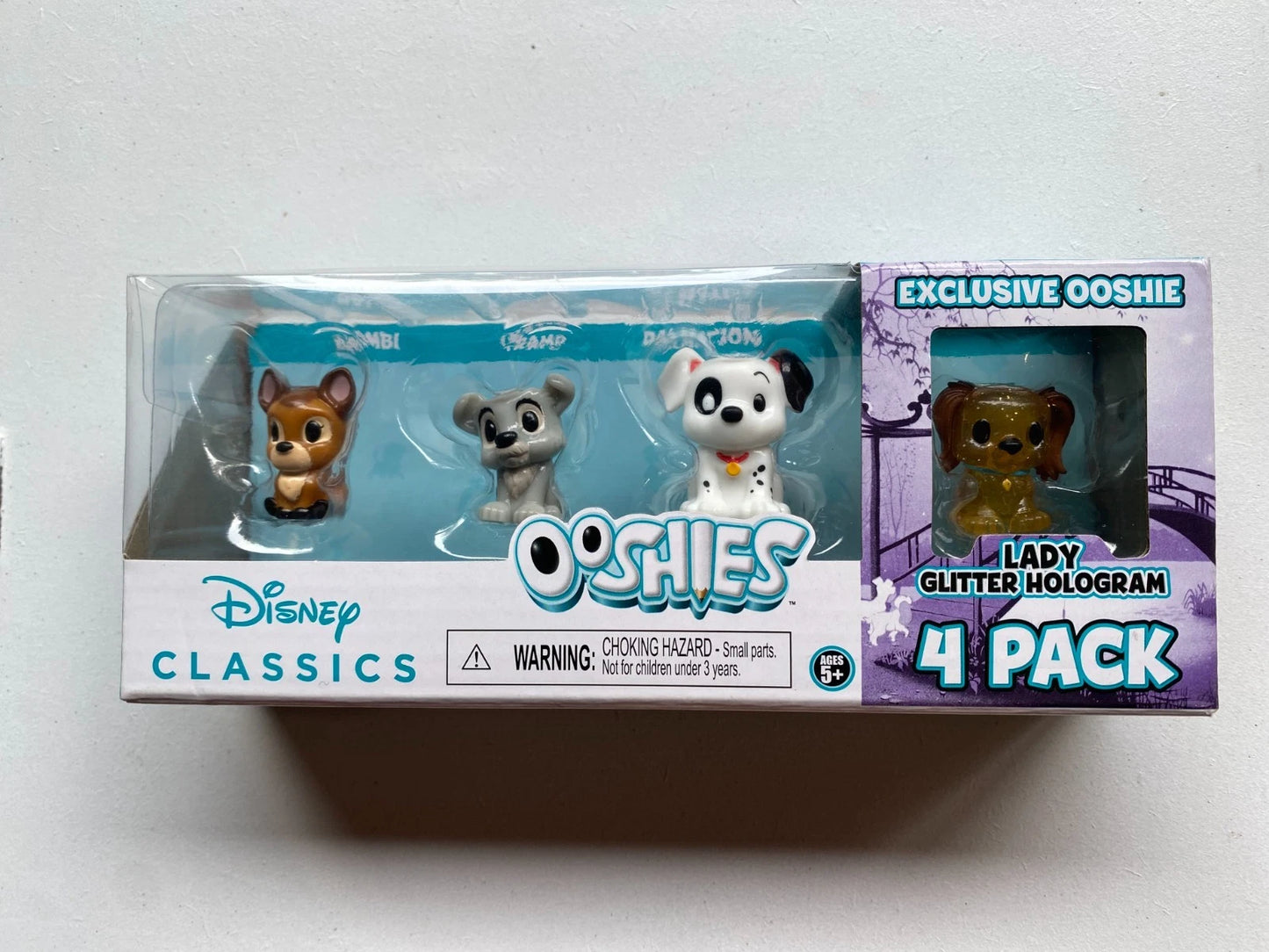 Disney Classic- OOSHIES 4PK Figurines