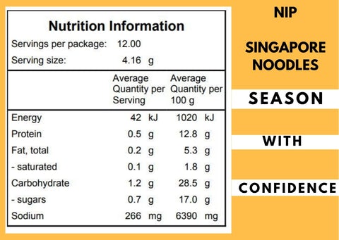 Gourmet Spice Kit - Singapore Noodles 50g