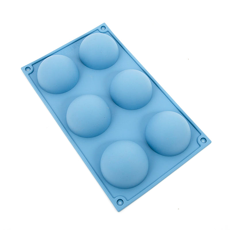 Silicone Mould - Sprinks - 70mm Half Sphere.