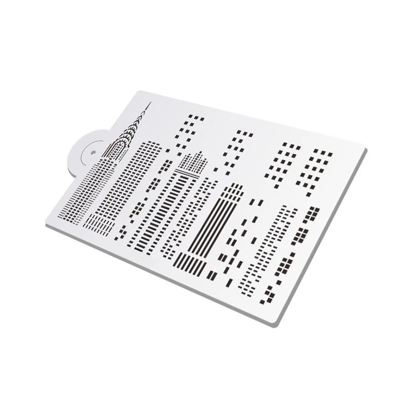 Stencil - Building Cityscape