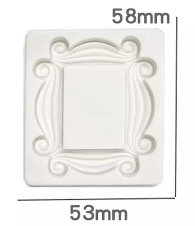Silicone Mould - Friends Frame / Mirror Small - S196.