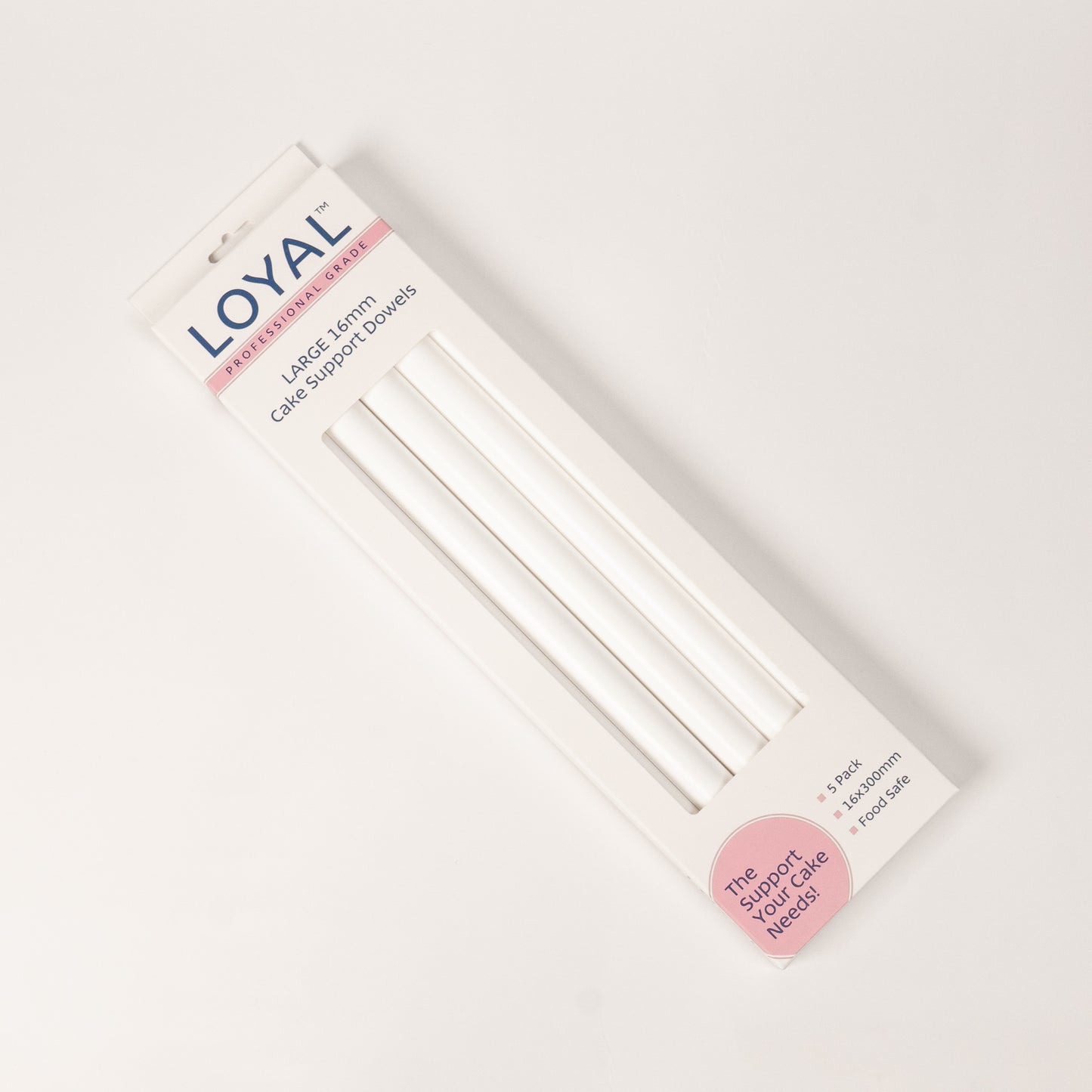 Loyal Cake Support Dowels - Large 16mm - 5PK