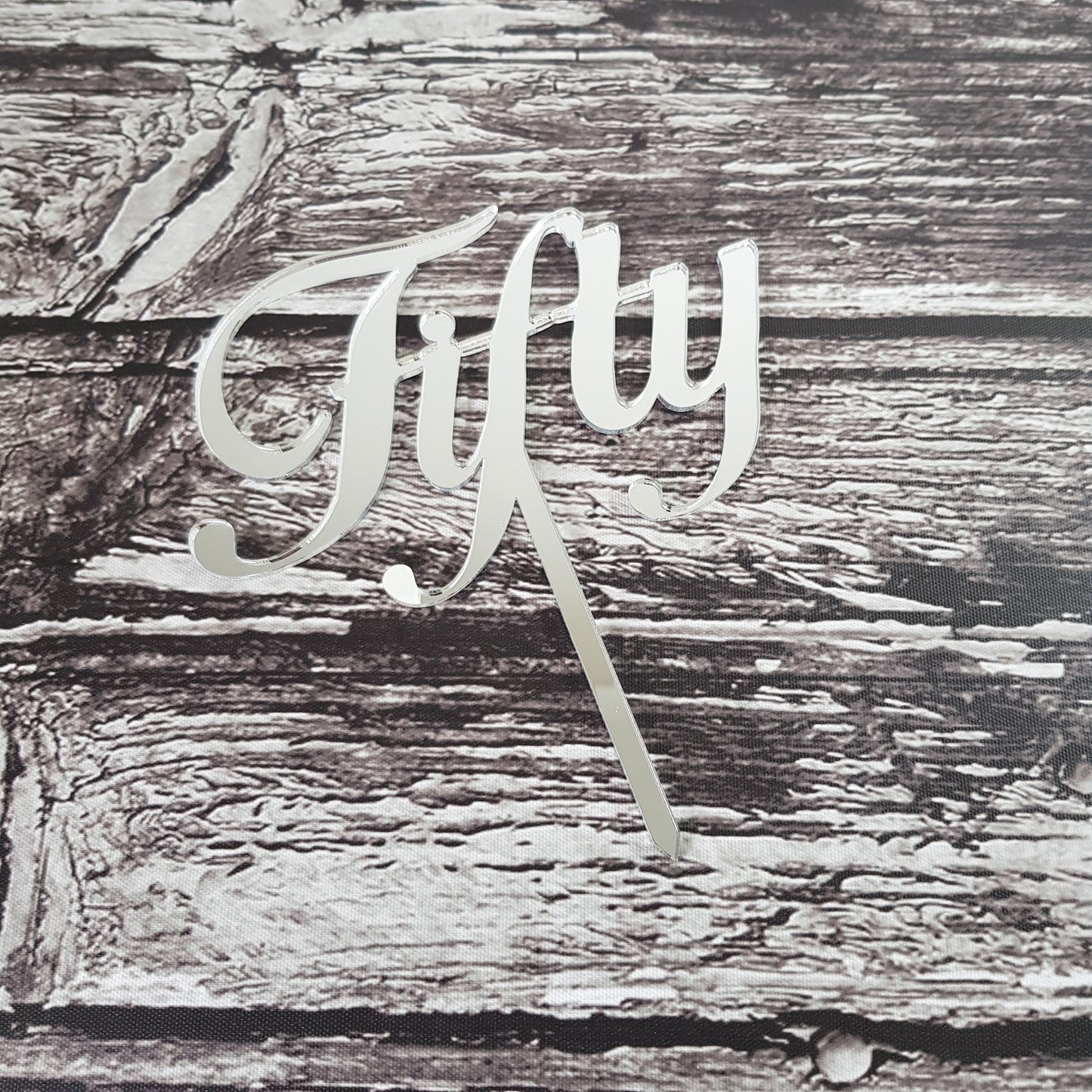 Acrylic Topper - Fifty.