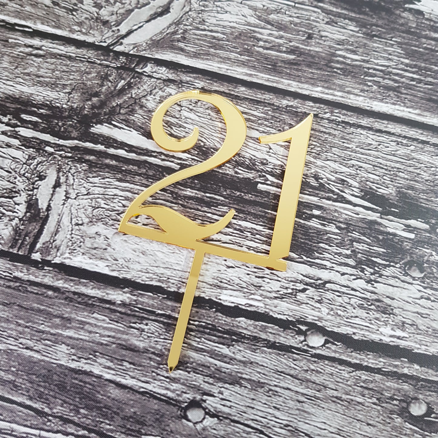 Acrylic Topper - 21.