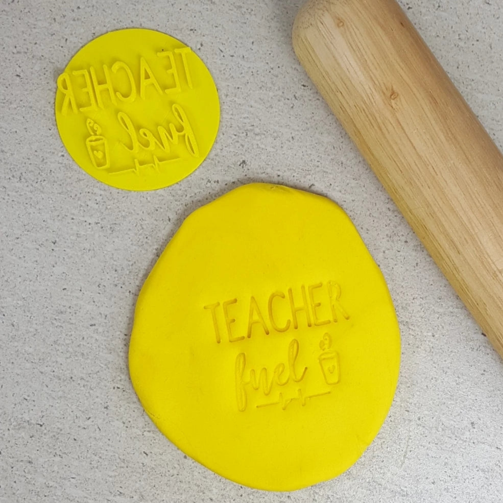 Custom Cookie Cutters Embosser - Teacher Fuel.