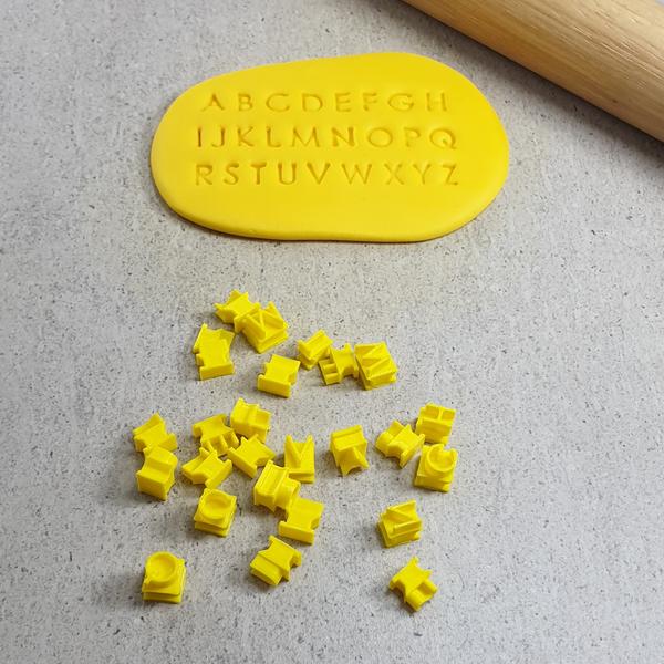 Modern Embosser Set - Upper Case.