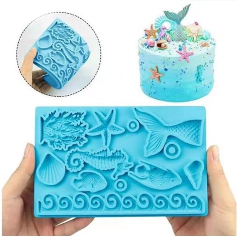 Silicone Mould - Under the Sea Set - S573