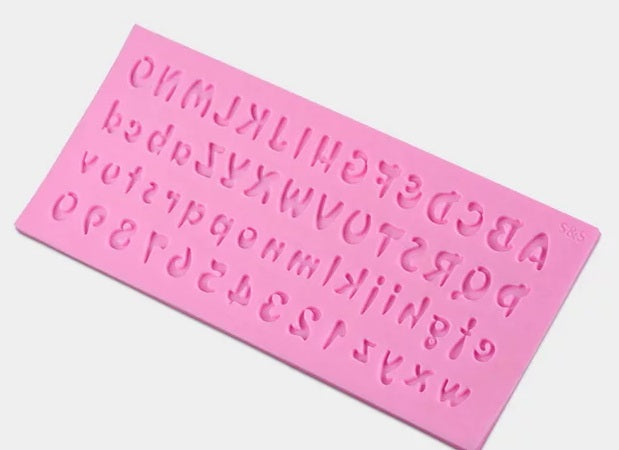 Silicone Mould - Oriental Font - S225.