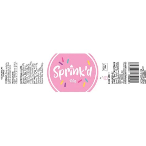 Sprink'd Geode Rocks 100g - Purple.