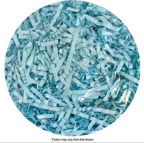 100g Shredded Paper - Blue