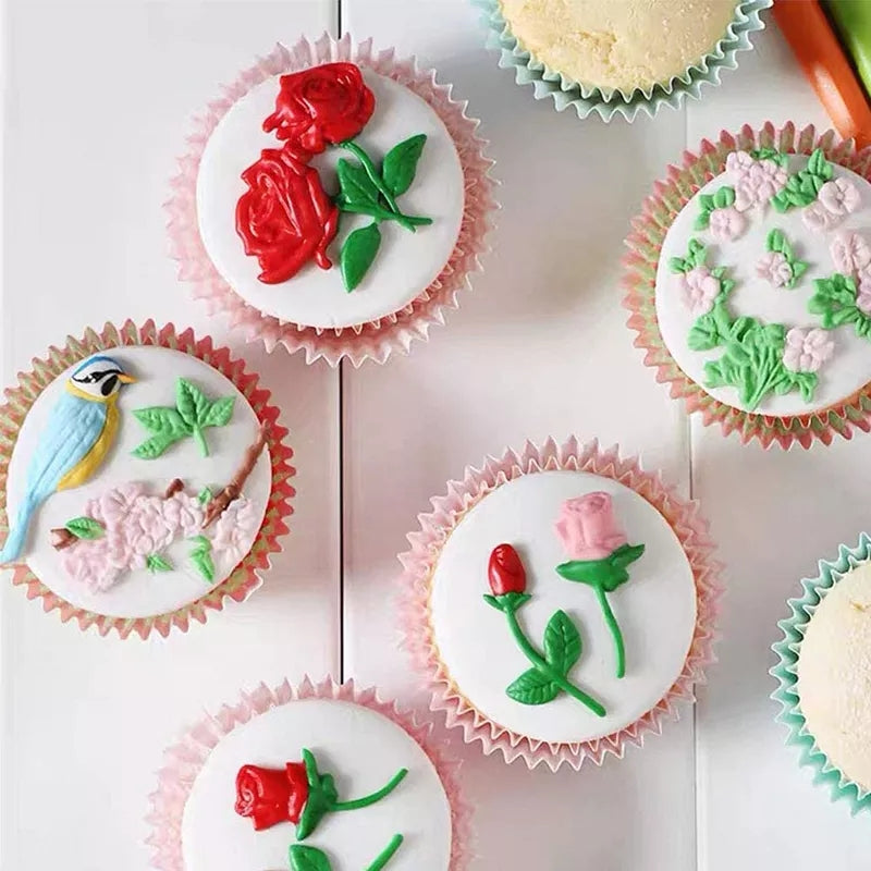 Silicone Mould - Rose Flower - S417