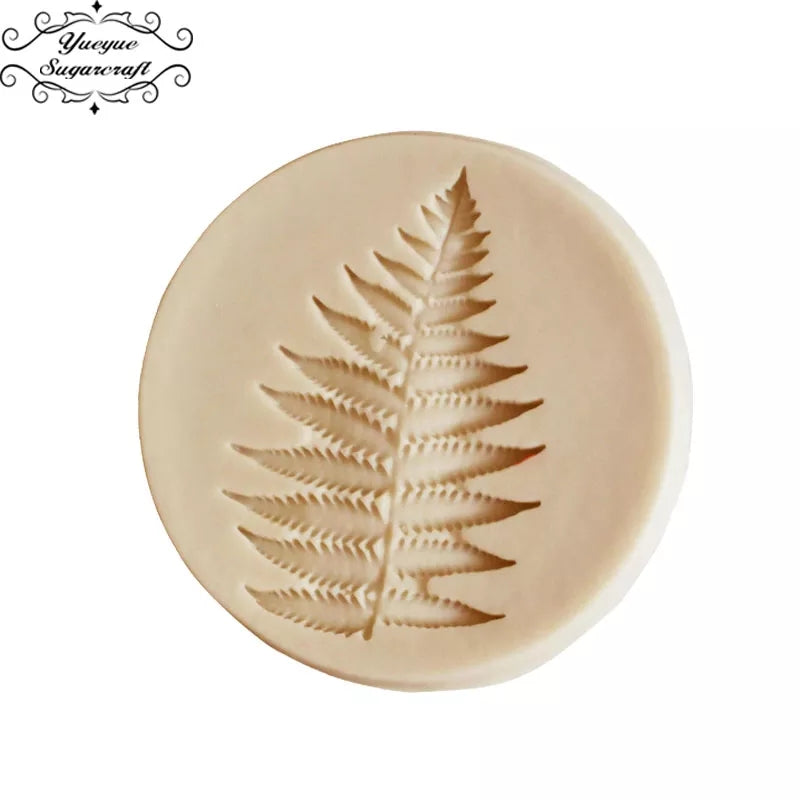 Silicone Mould - Single Fern Leaf - S429