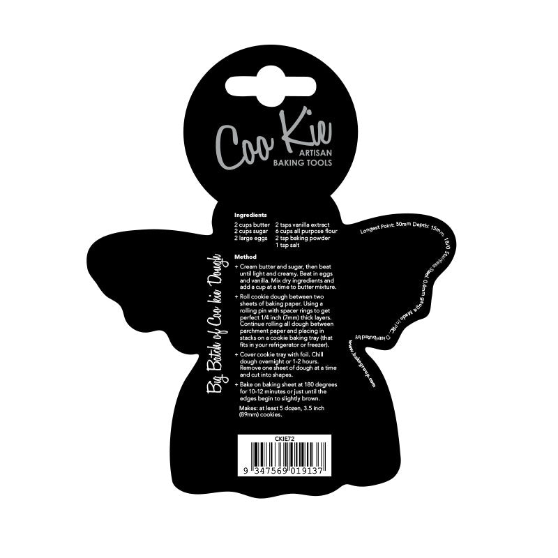 Coo Kie Mini Angel Cookie Cutter.
